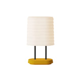 Persiana Table Light: Mustard + Black
