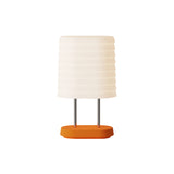 Persiana Table Light: Persimmon + Chrome