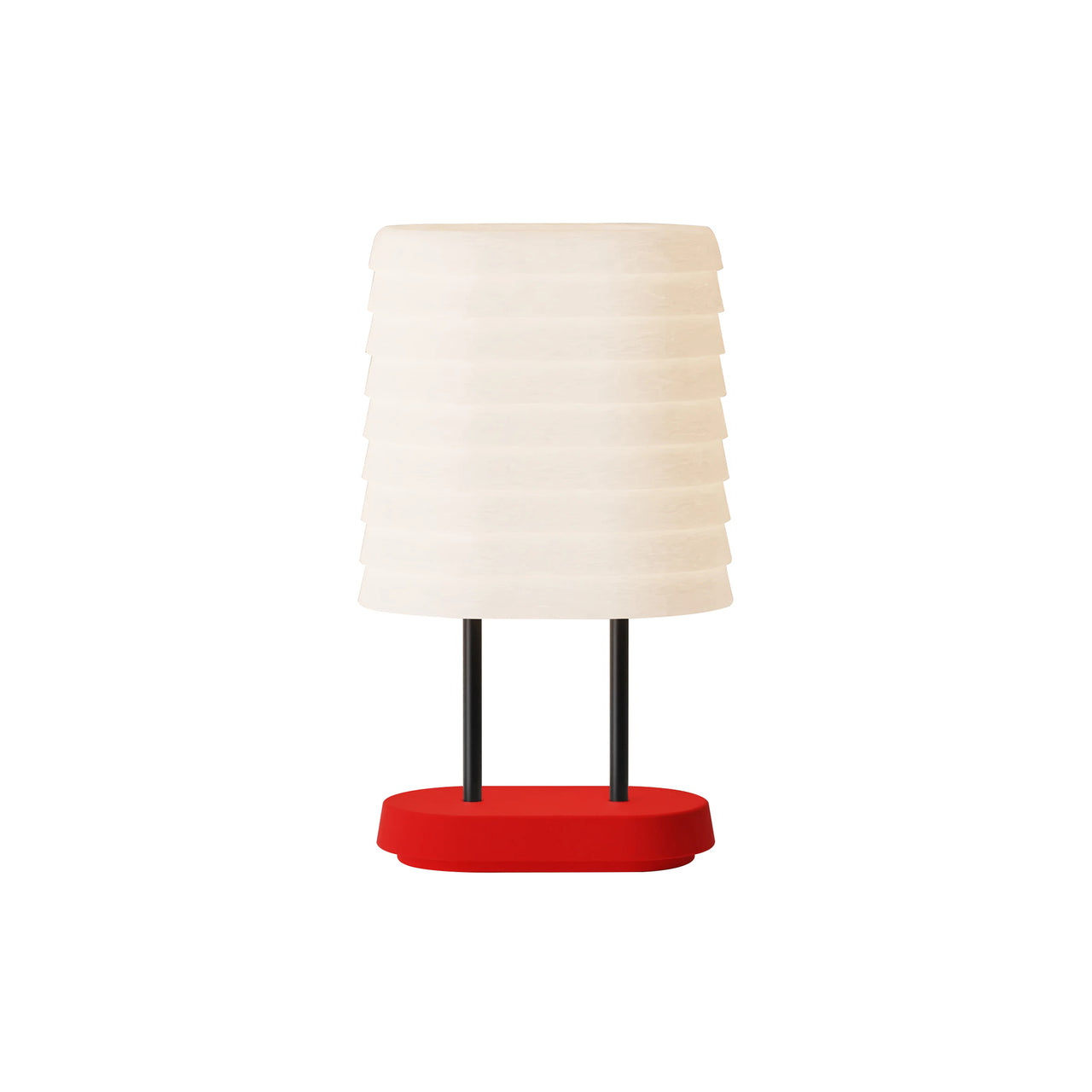 Persiana Table Light: Poppy + Black