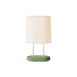 Persiana Table Light: Sage + White