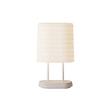 Persiana Table Light: Stone + White