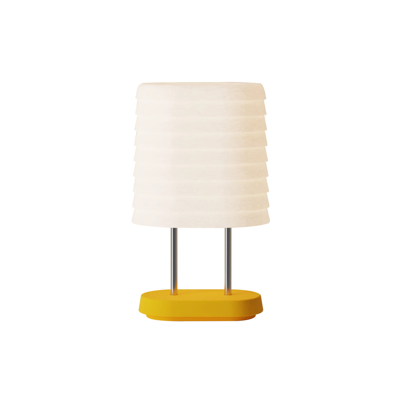 Persiana Table Light: Sunrise + Chrome