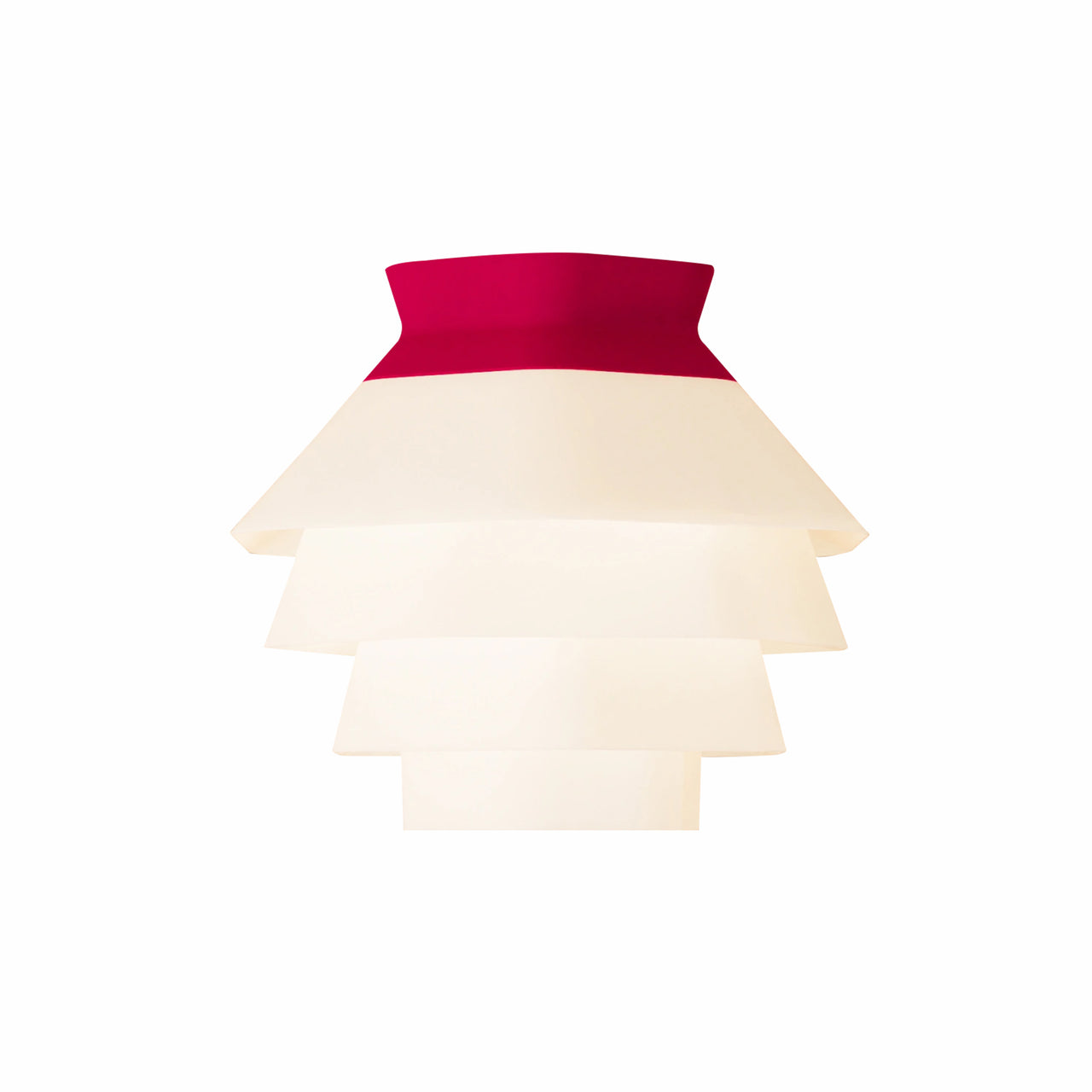 Strata Flush Mount: Hibiscus