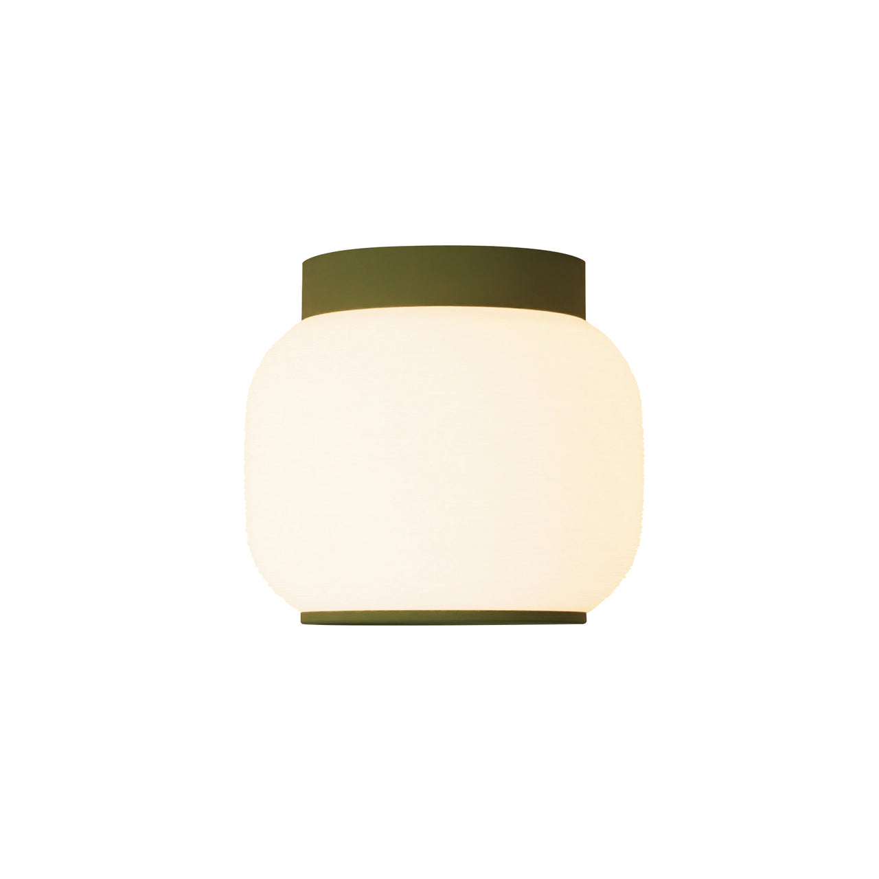 Canopy Flush Mount: Olive