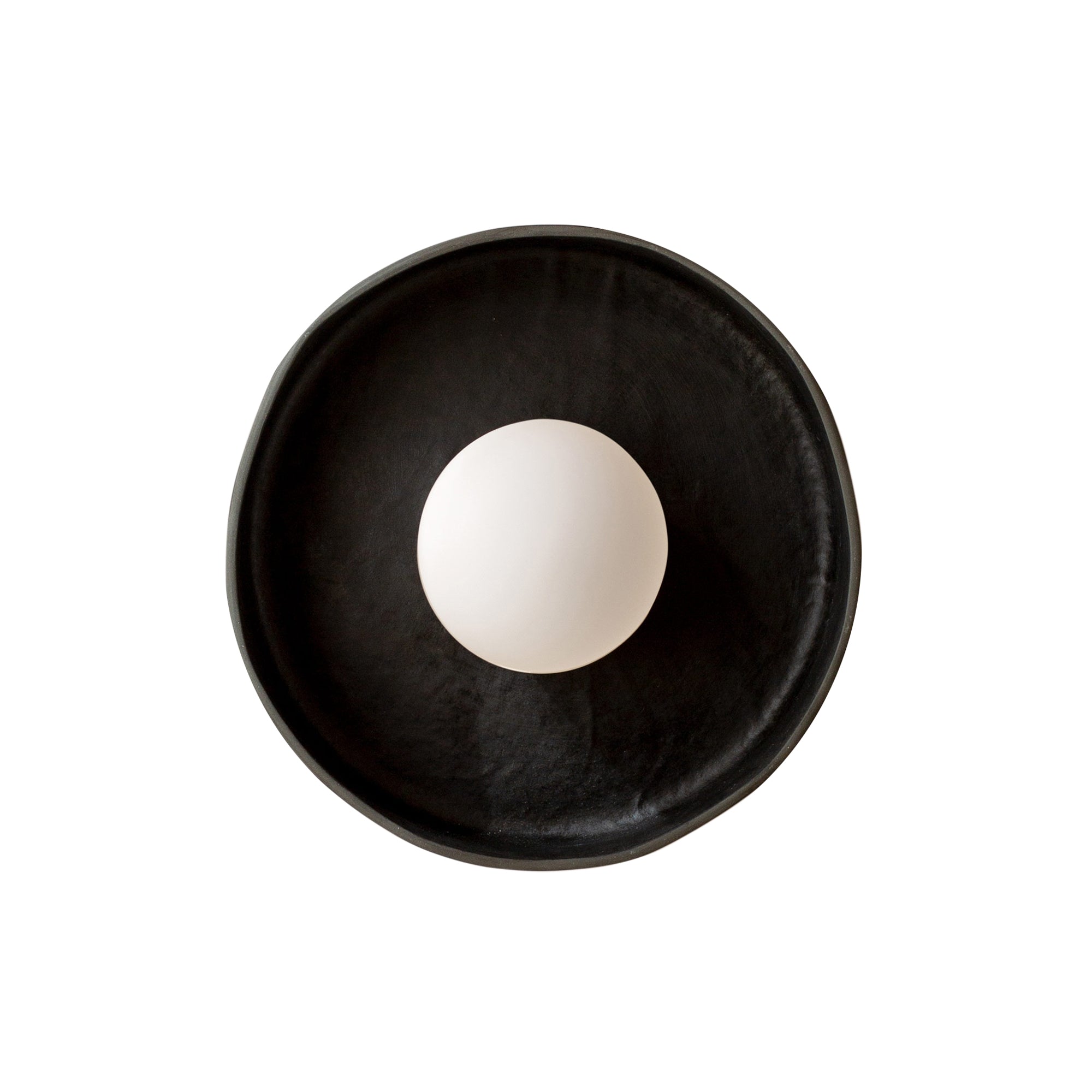 Ceramic Disc Surface Mount: Outdoor + Black Clay