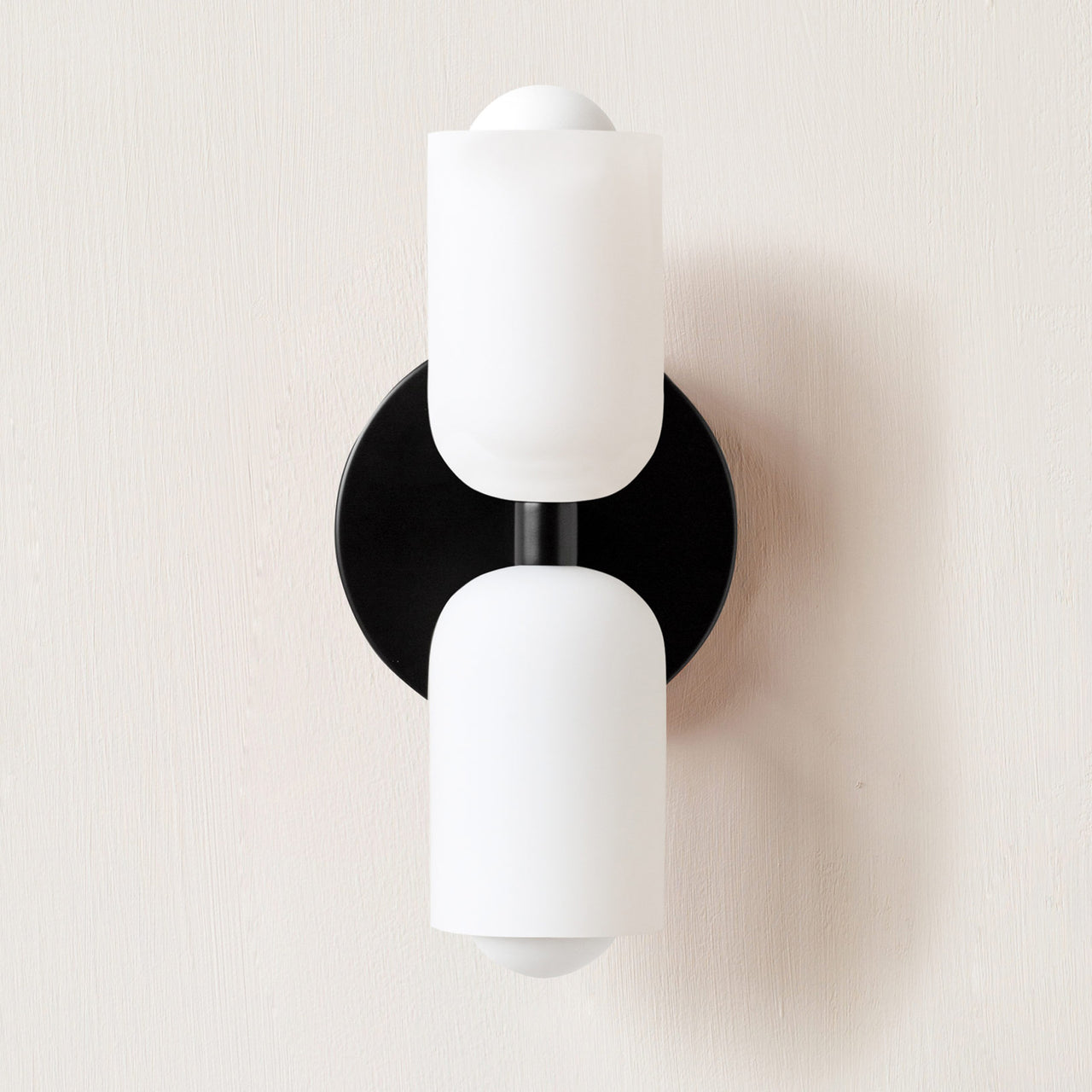 Glass Up Down Sconce: Slim