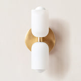 Glass Up Down Sconce: Slim
