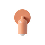 Fixed Down Sconce: Slim + Peach