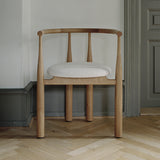 Bukowski Chair: Seat Upholstered