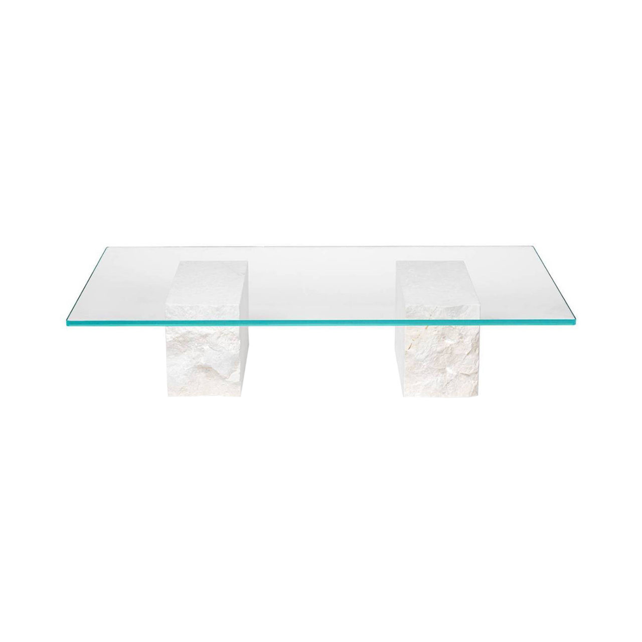 Mineral Coffee Table: Bianco Curia