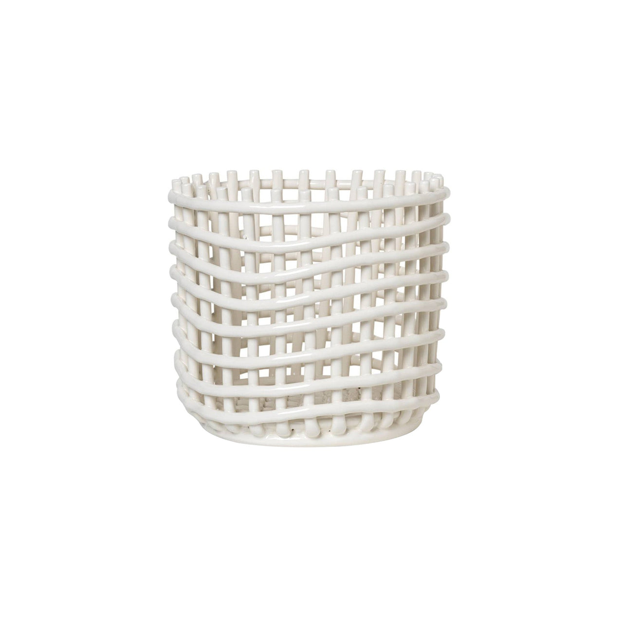 Ceramic Basket: Large - 8.3