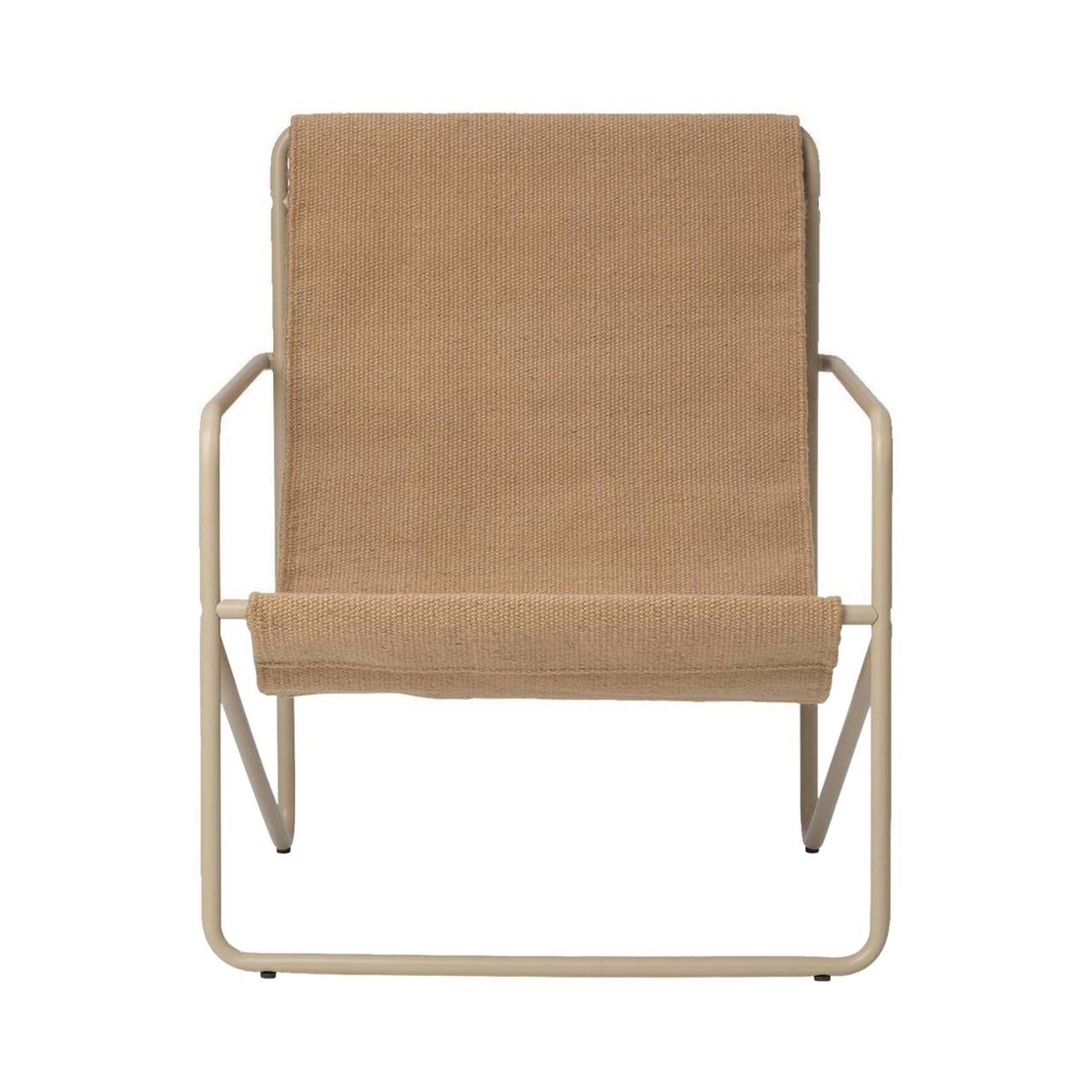Desert Lounge Chair: Sand + Cashmere