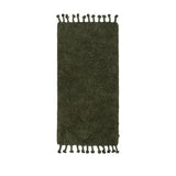 Amass Long Pile Runner: Olive