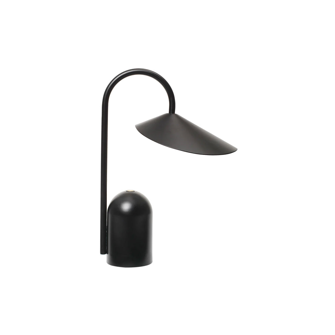 Arum Portable Lamp: Black