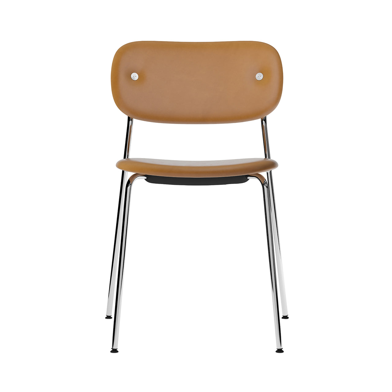 Co Chair: Fully Upholstered + Chrome