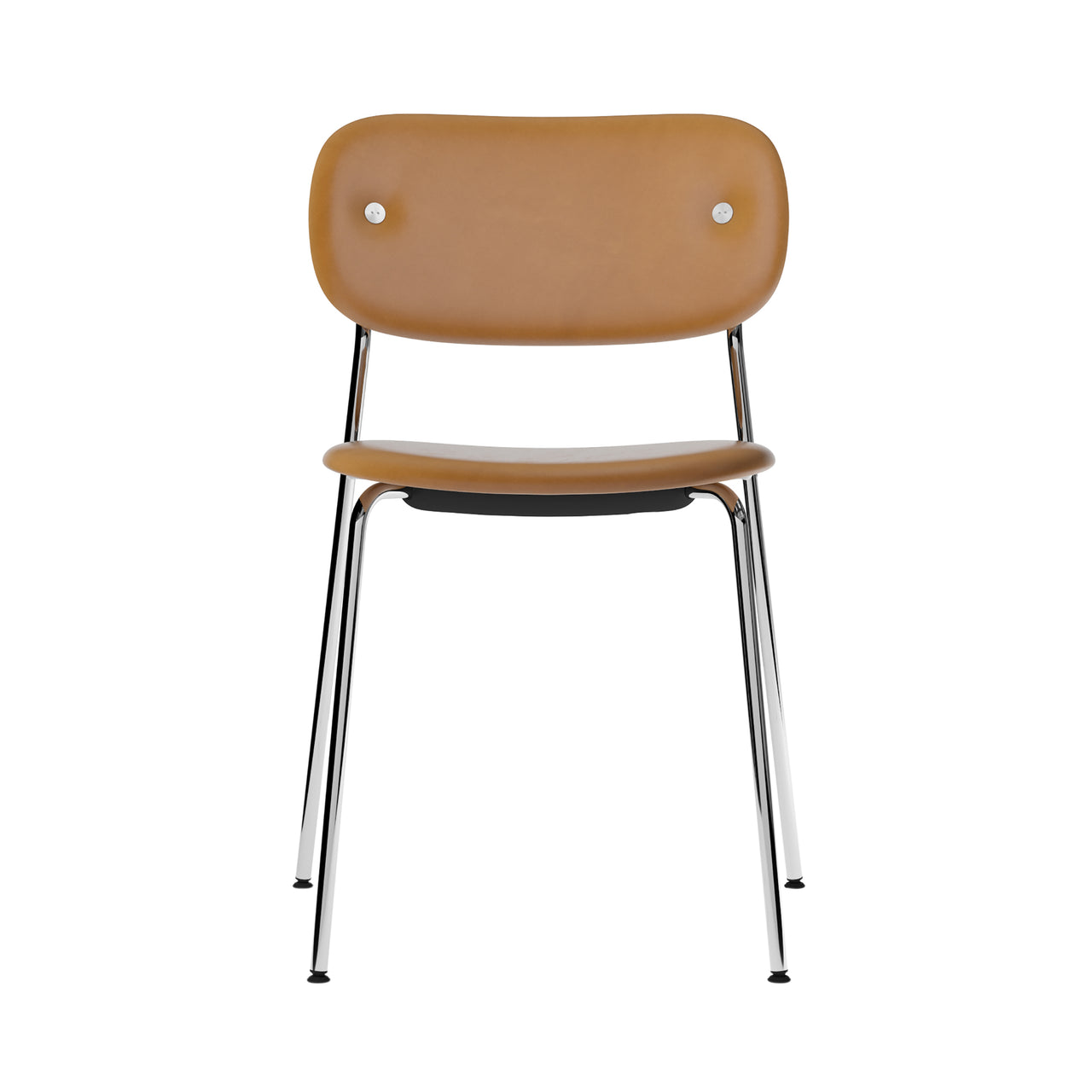 Co Chair: Fully Upholstered + Chrome + Dakar 0250