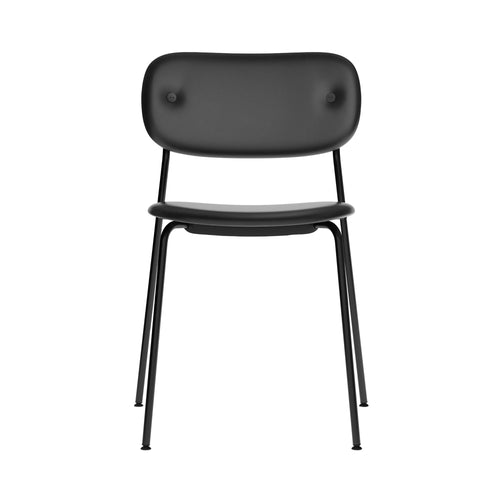 Co Chair: Fully Upholstered + Black