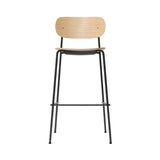 Co Bar + Counter Chair: Wood + Bar + Natural Oak