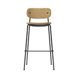 Co Bar + Counter Chair: Fully Upholstered + Bar + Boucle 06