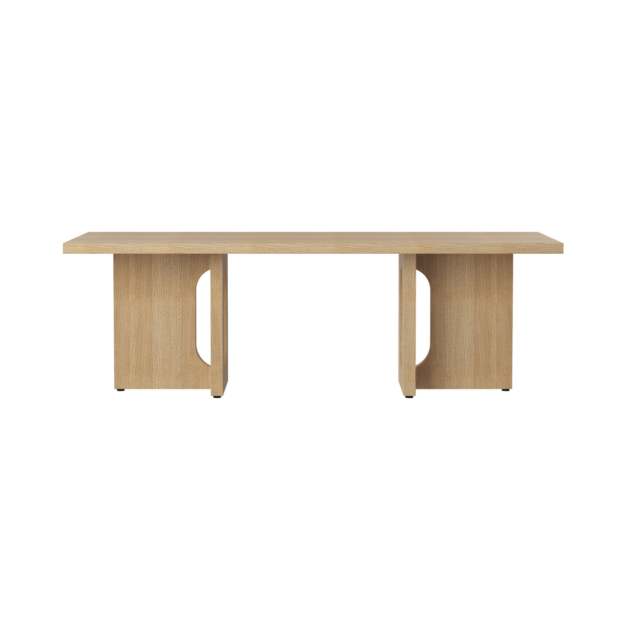 Androgyne Lounge Table: Natural Oak + Natural Oak