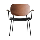 Co Lounge Chair: Seat Upholstered + Dark Stained Oak + Dakar 0842