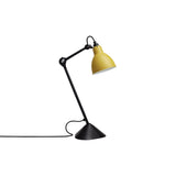 Lampe Gras N°205 Lamp: Yellow + Round
