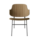 The Penguin Lounge Chair: Seat Upholstered + Natural Oak + Re Wool 0448