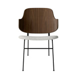 The Penguin Lounge Chair: Seat Upholstered + Walnut + Hallingdal 65 110