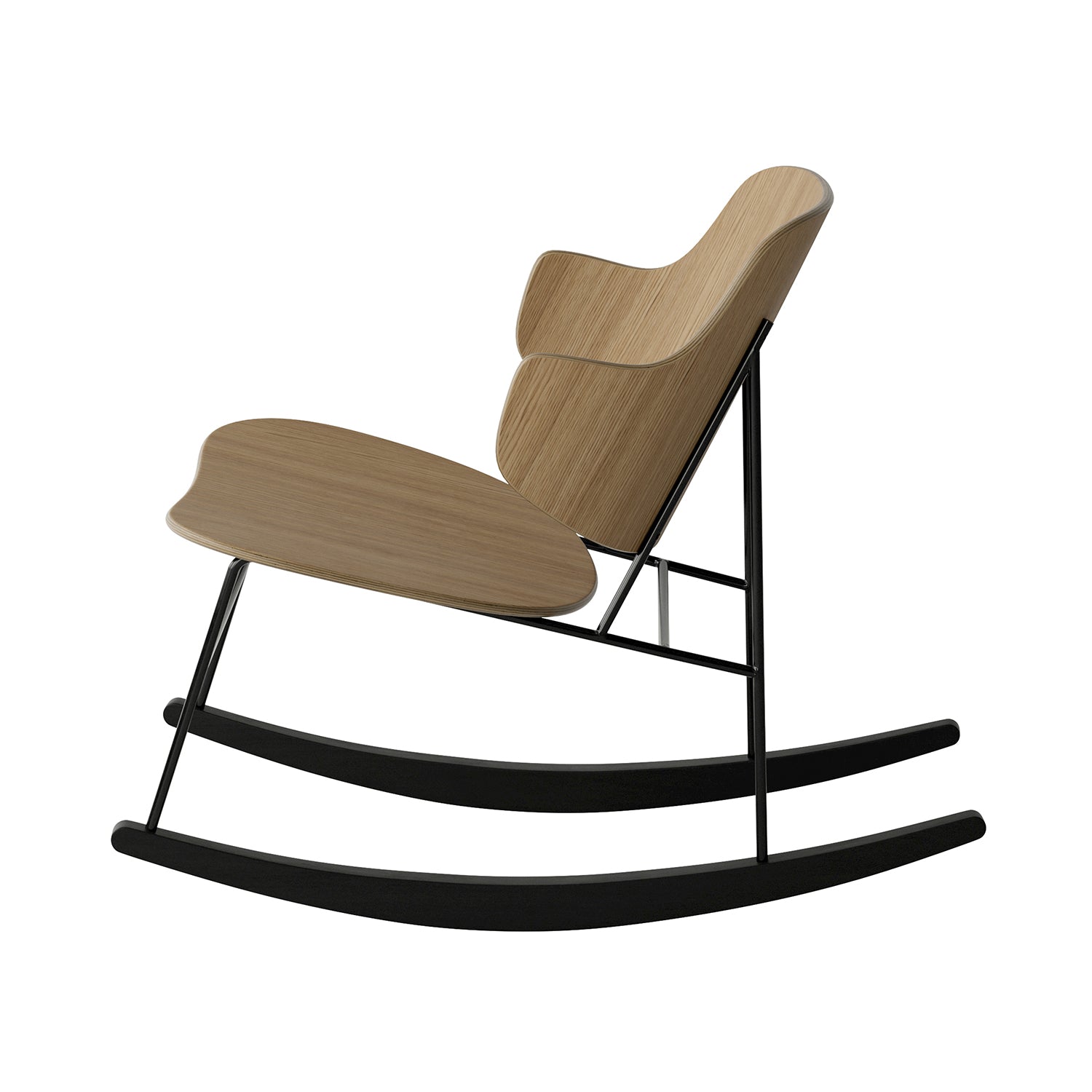 The Penguin Rocking Chair: Natural Oak