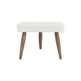  Oda Ottoman: Dark Stained Oak + 
 Hallingdal 65 0110
