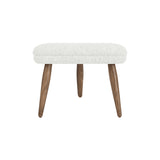  Oda Ottoman: Dark Stained Oak + 
 Hallingdal 65 0110