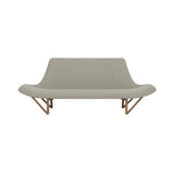 Pagode Sofa: Walnut + Re-wool 0218