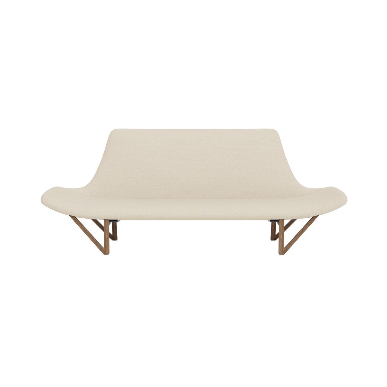 Pagode Sofa: Walnut + Hallingdal 65 0200