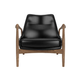 The Seal Lounge Chair: Low + Walnut + 
 Dakar 0842
