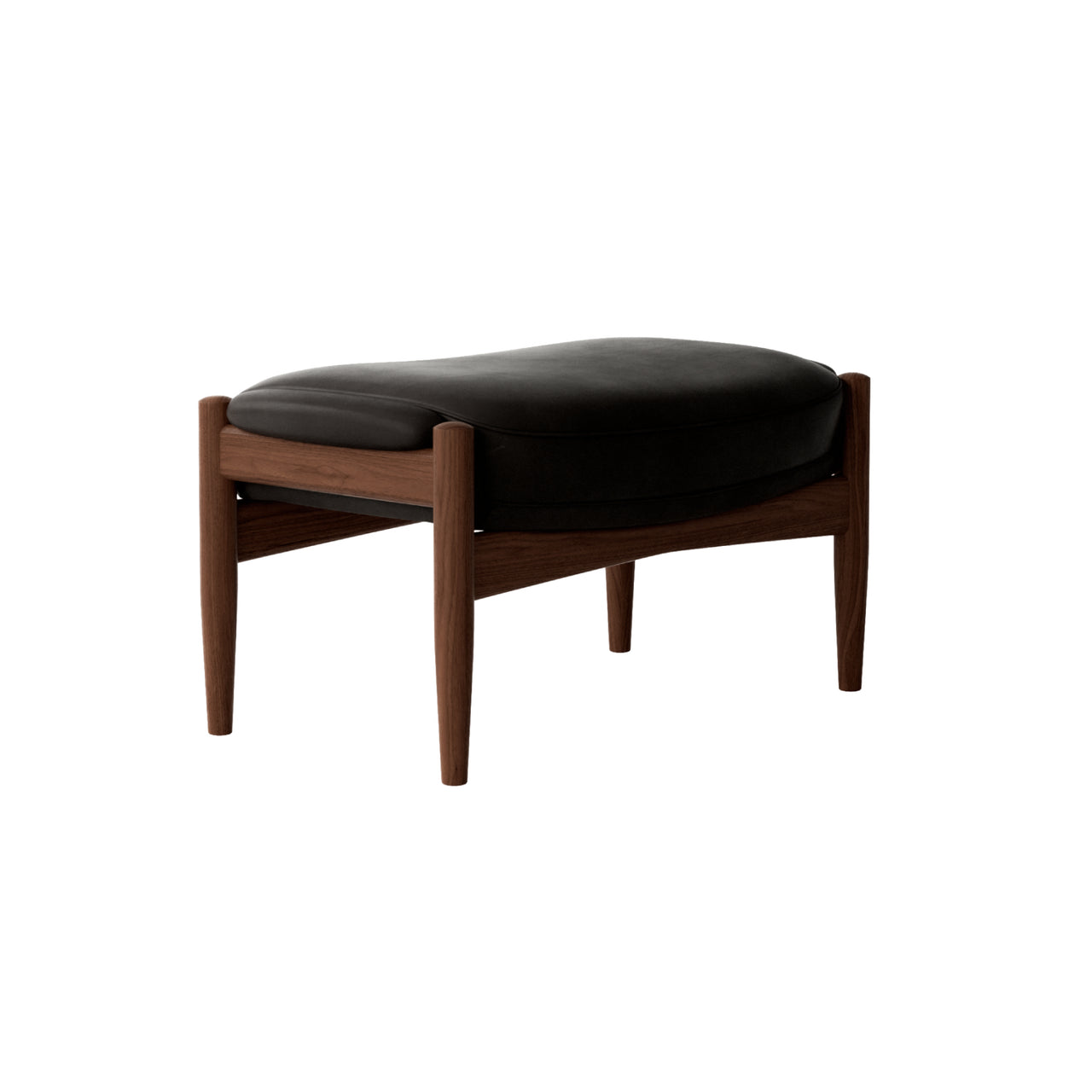 The Seal Ottoman: Walnut + Dakar 0842