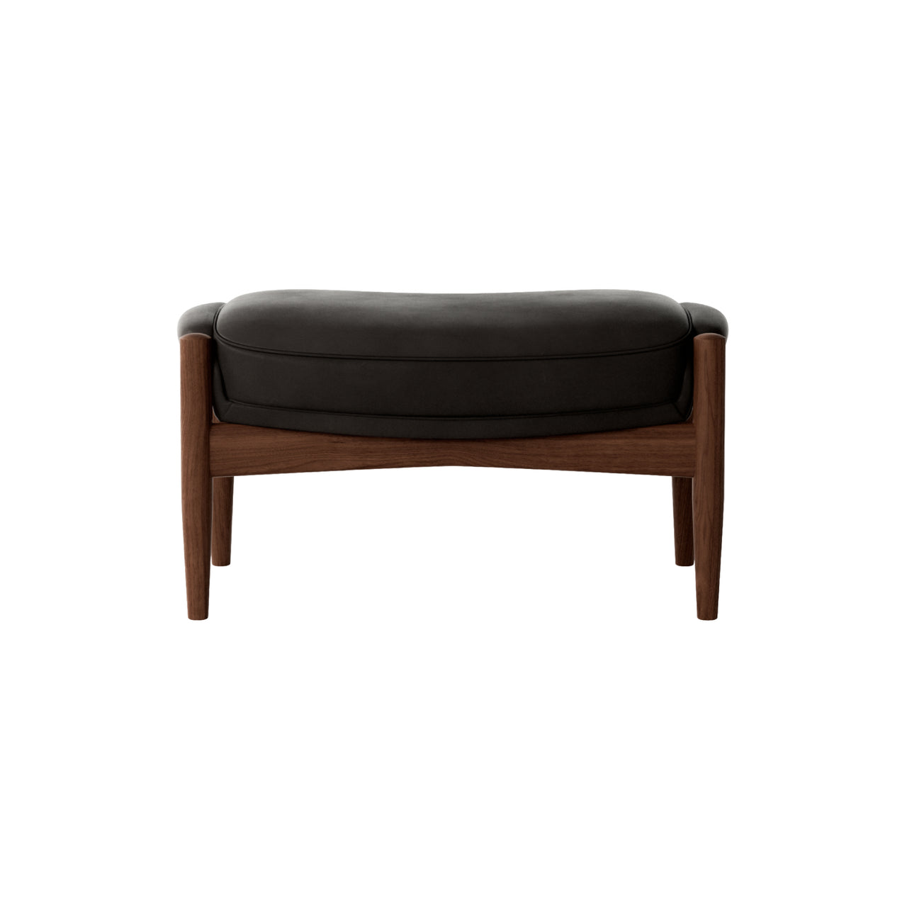 The Seal Ottoman: Walnut + Dakar 0842