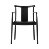 Merkur Dining Chair: With Armrest + Black Oak