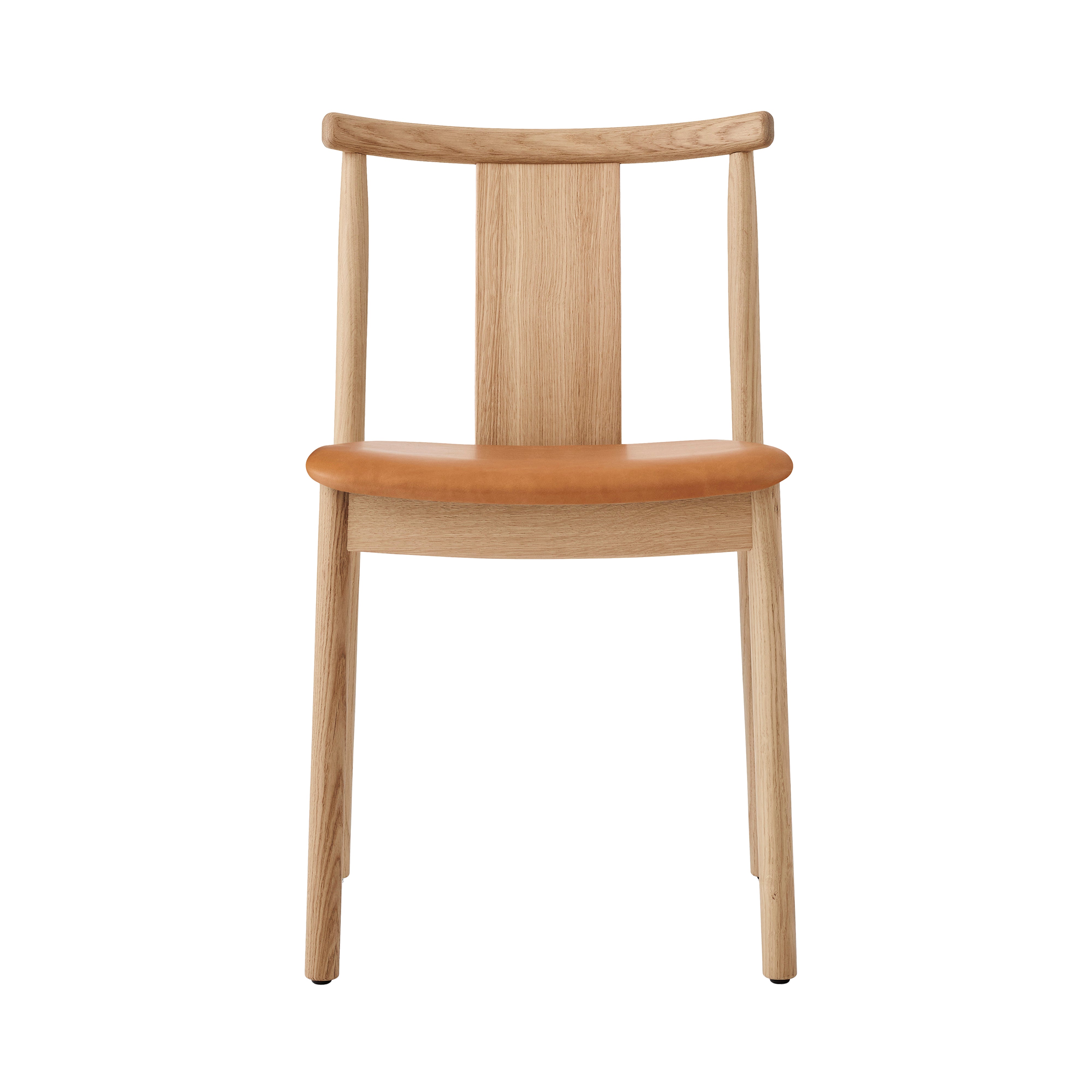 Merkur Dining Chair: Upholstered + Without Armrest + Natural Oak + Dakar 0250