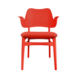 Gesture Dining Chair: Seat Upholstered + Color + Red