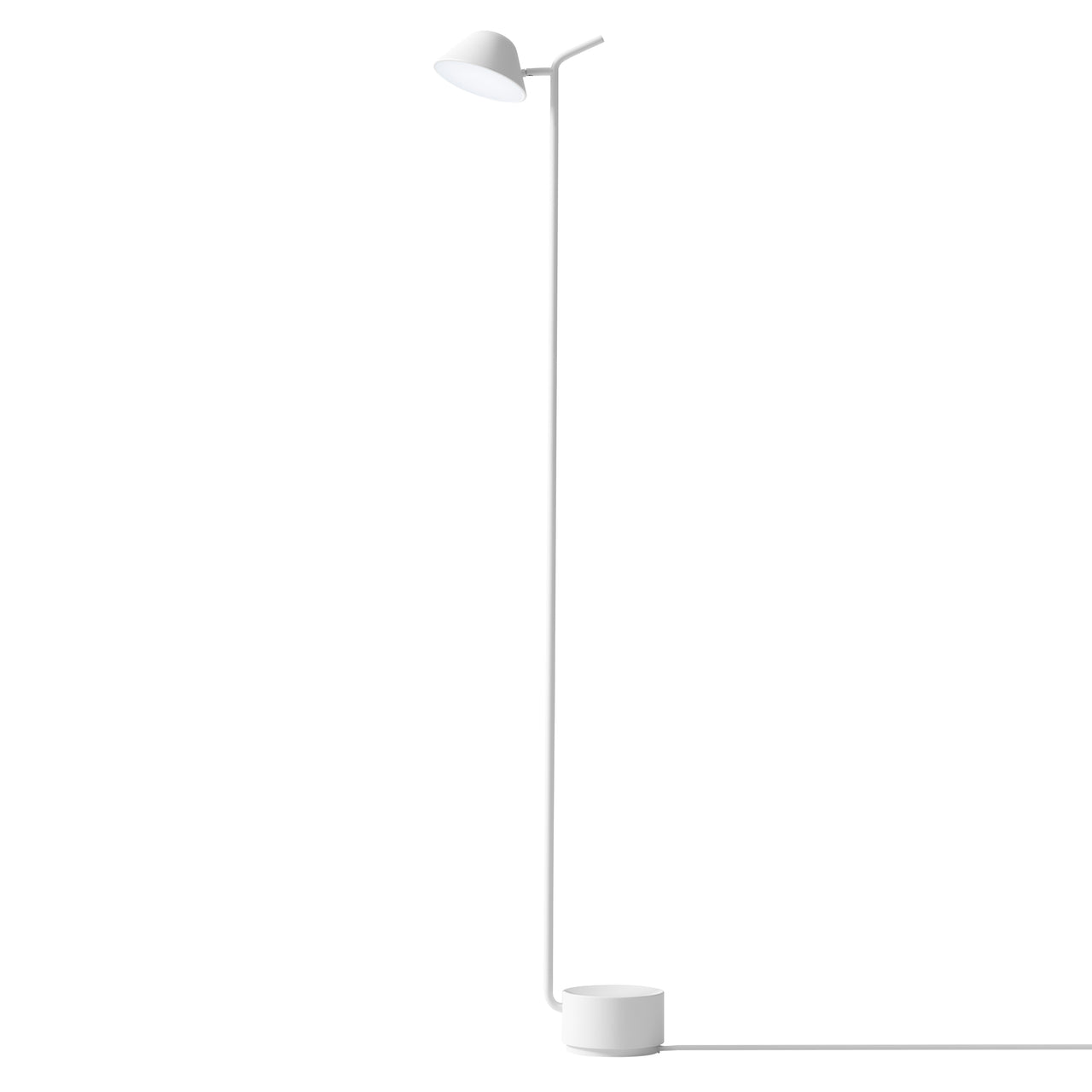 Peek Floor Lamp: White