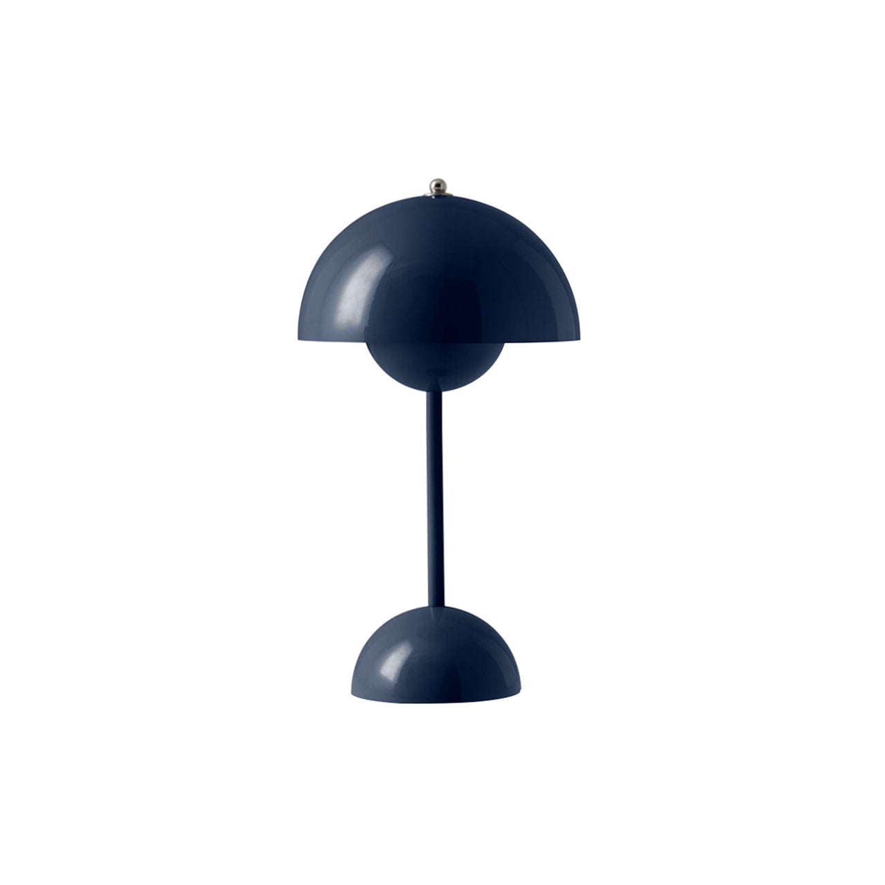 Flowerpot VP9 Portable Table Lamp: Steel Blue