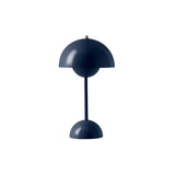 Flowerpot VP9 Portable Table Lamp: Steel Blue