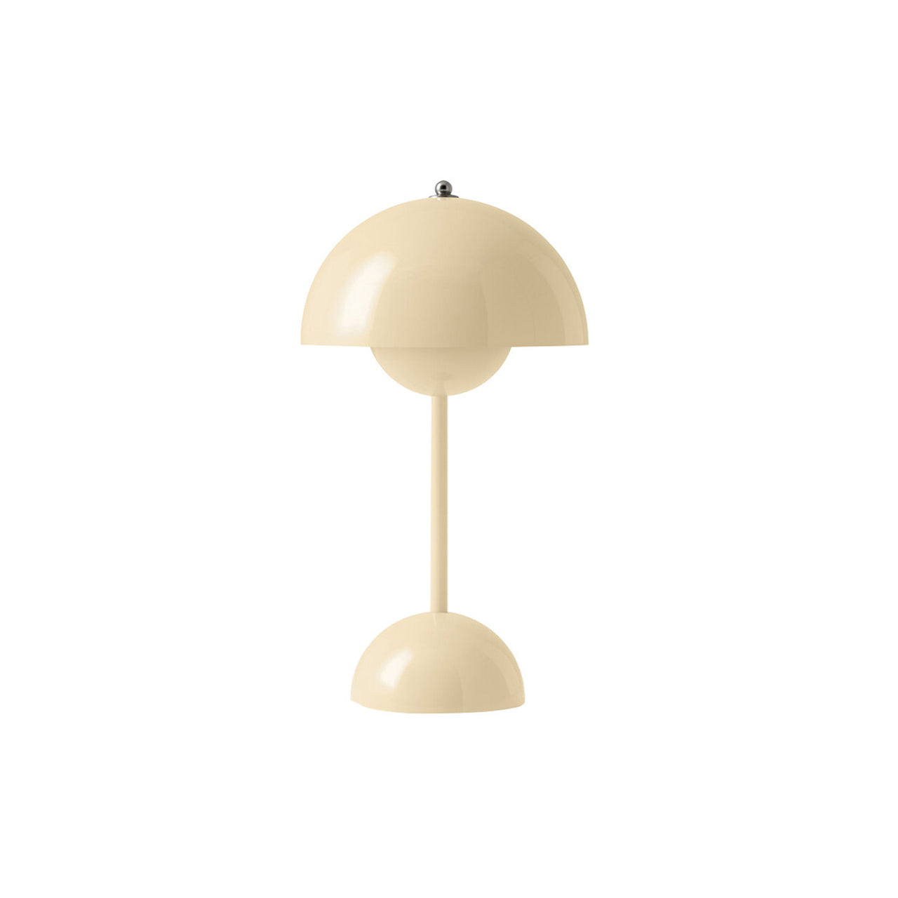 Flowerpot VP9 Portable Table Lamp: Ivory
