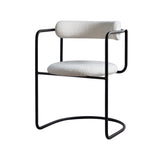 FF Chair: Cantilever + Black + Round