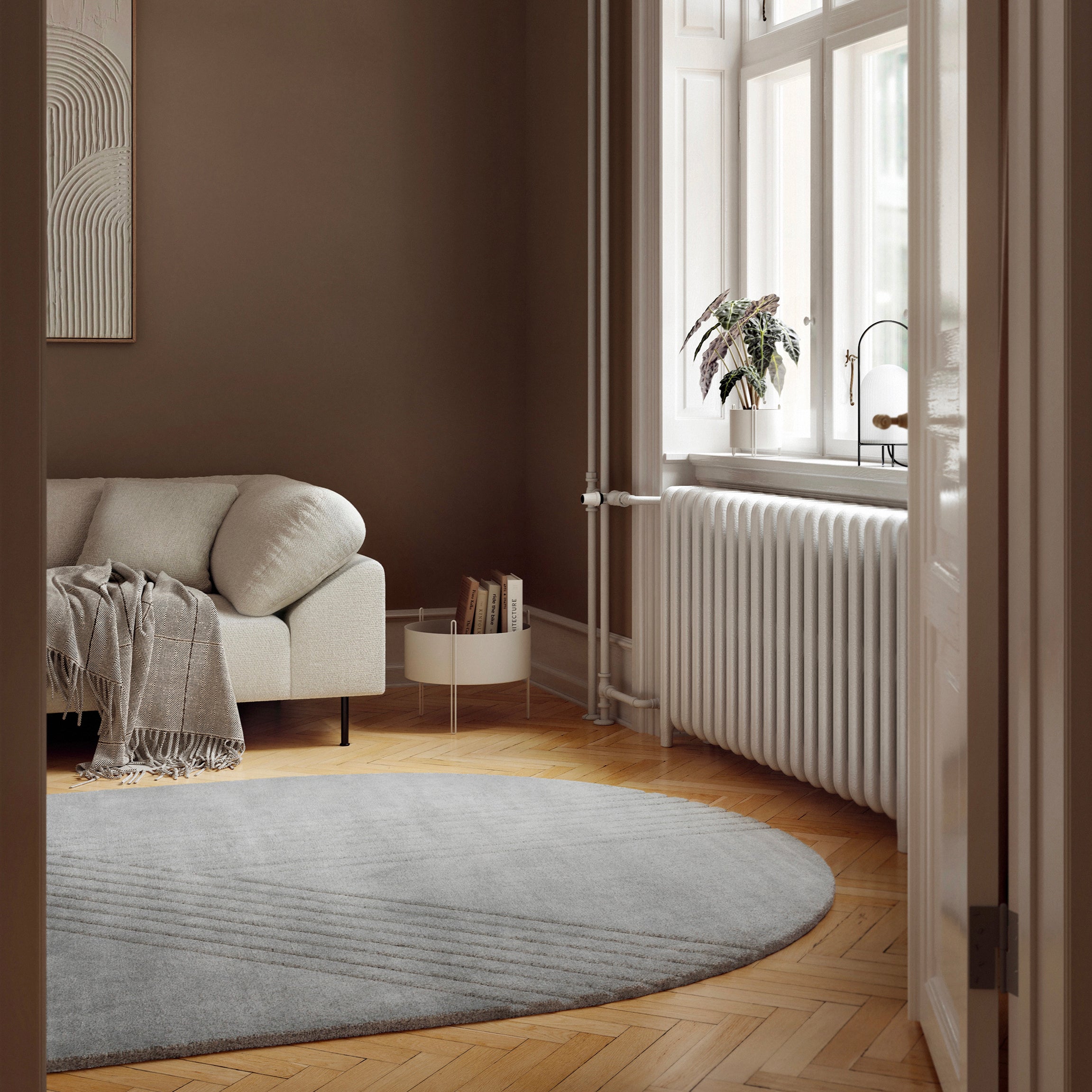 Kyoto Oval Rug: Quick Ship