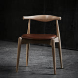 CH20 Elbow Chair: Beech + Stacking