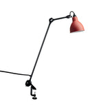 Lampe Gras N°201 Lamp: Red + Round
