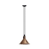 Les Acrobates N° 322 Pendant Lamp: Large + Raw Copper + Conic