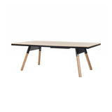 You and Me Wooden Ping Pong/Dining/Conference Table: Medium - 86.6