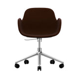 Form Armchair: Swivel 5W Gaslift Upholstered + Aluminum